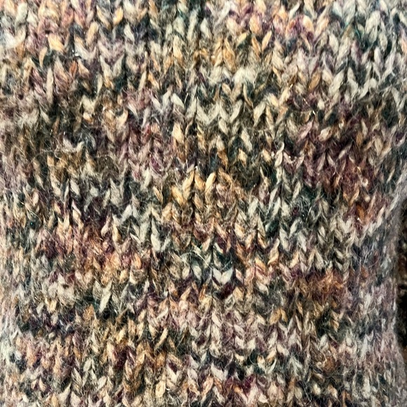 Veronica Beard multi color sweater with puff sleeve - Picture 3 of 4